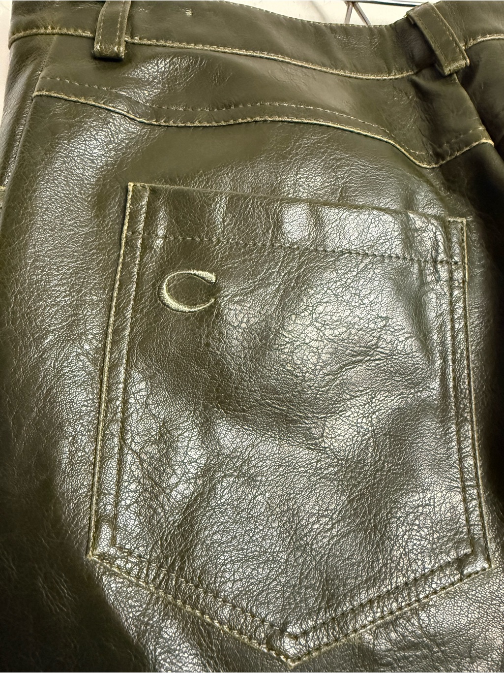 Cultnaked Killa Pants In Peridot Green - Size Medium — image 8 of 8